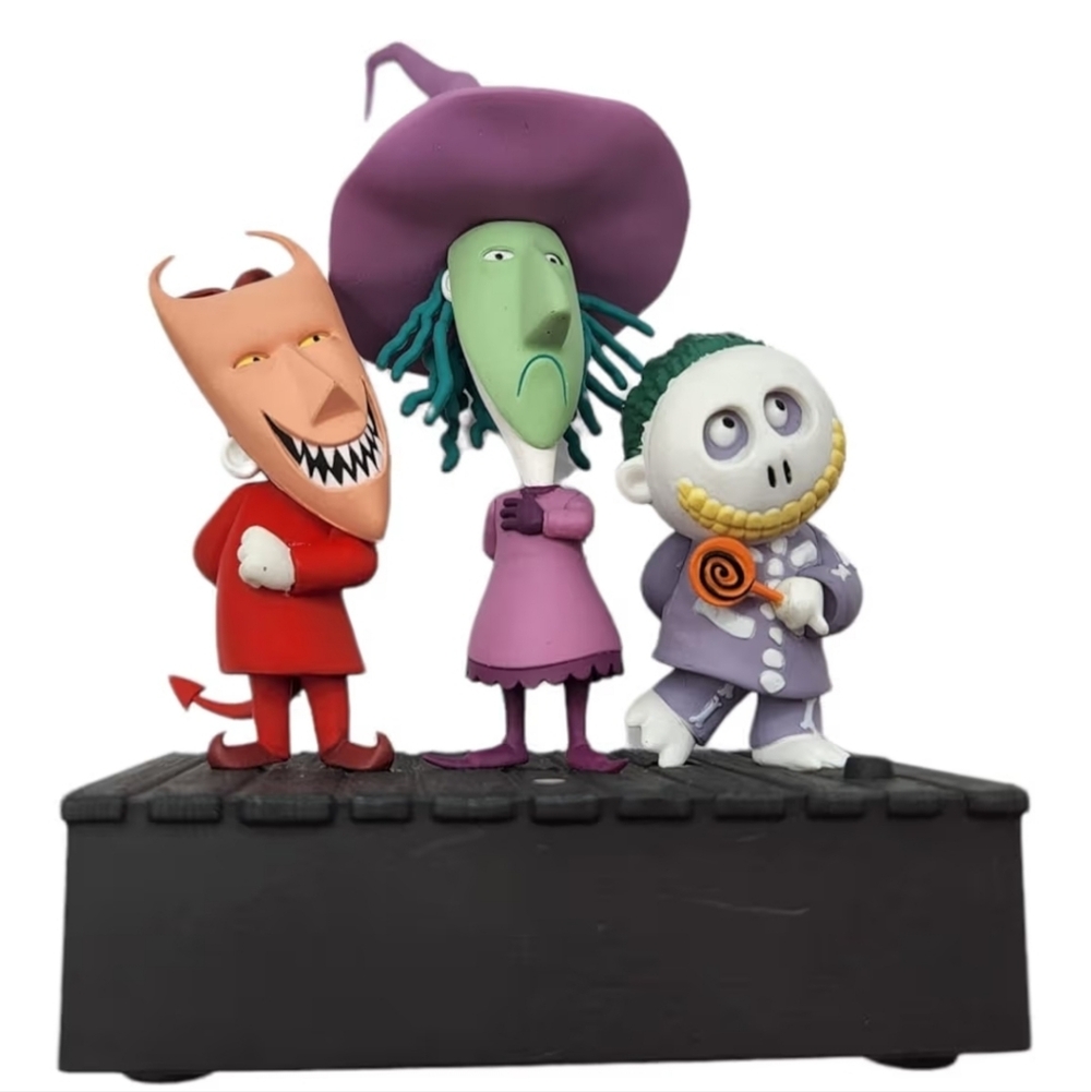 Hallmark Keepsake The Nightmare Before Christmas Lock, Shock, Barrel Ornament
